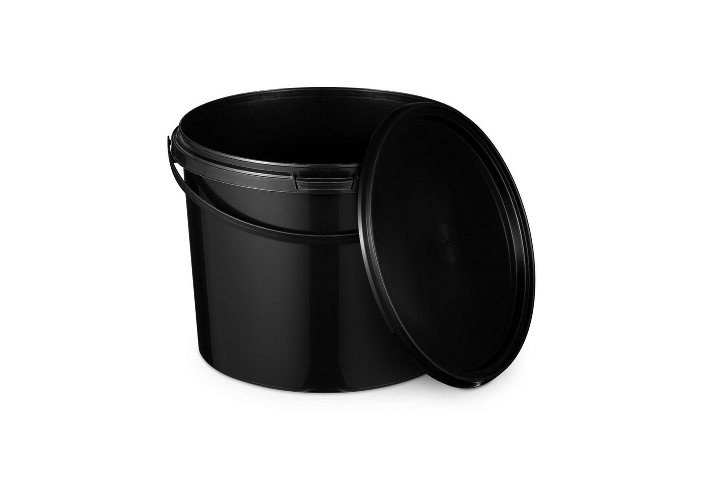 BENBOW Putzeimer für Lebensmittel, Farben, Chemikalien, (Schwarz, 20-tlg., 3L) von BENBOW