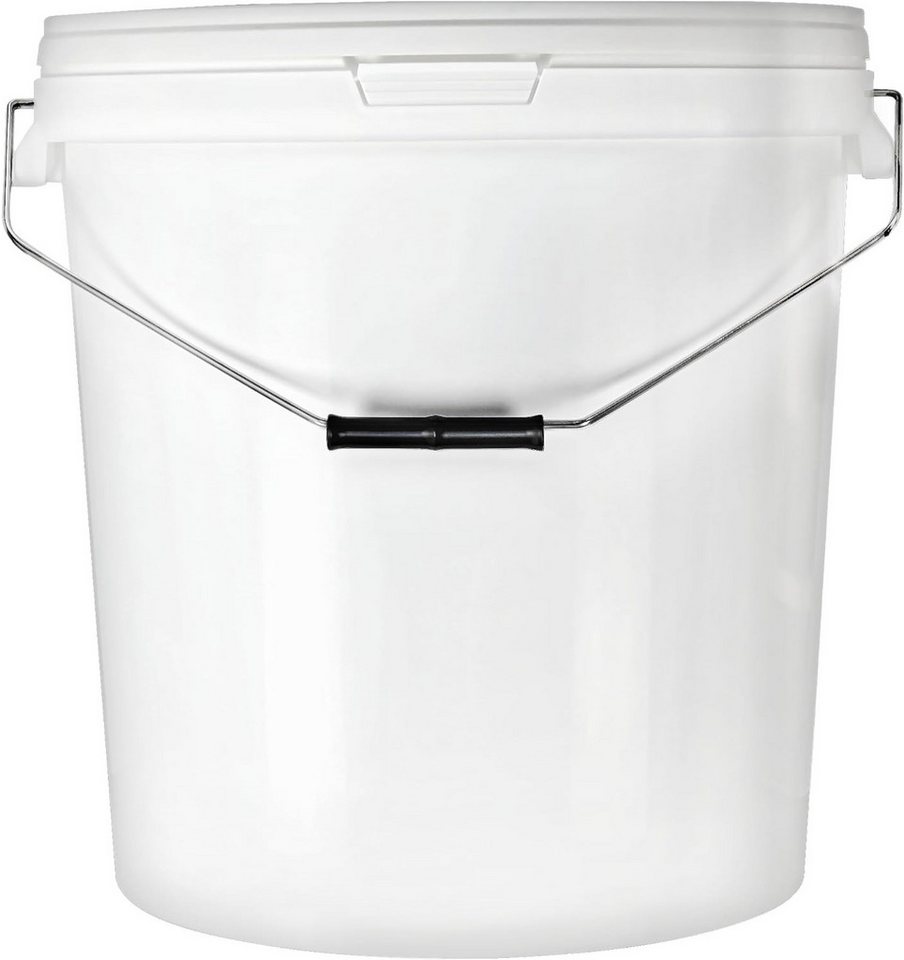 BENBOW Putzeimer für Lebensmittel, Farben, Chemikalien, (Weiß, 1-tlg., 30L mit Metalgriff) von BENBOW