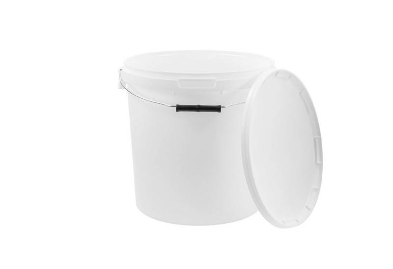 BENBOW Putzeimer für Lebensmittel, Farben, Chemikalien, (Weiß, 5-tlg., 20L) von BENBOW