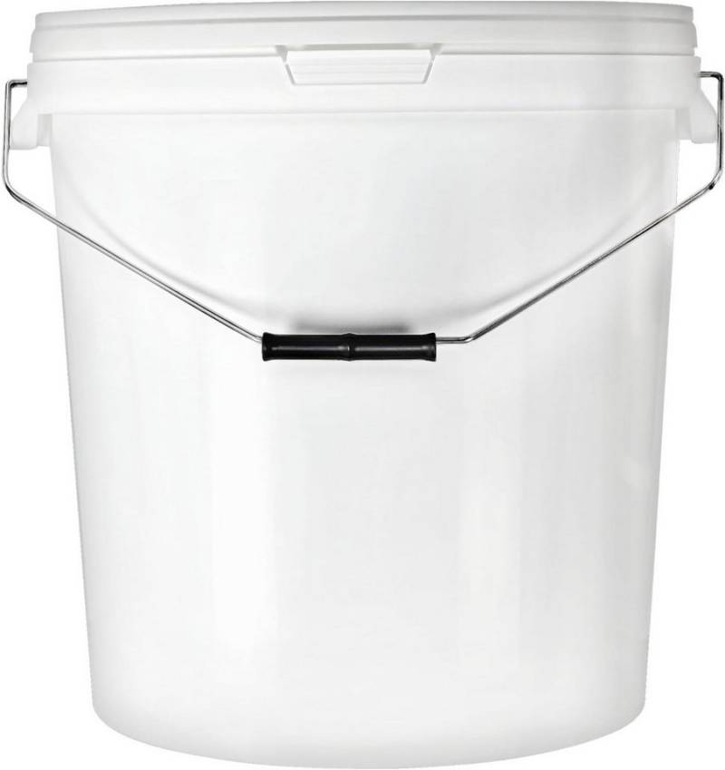 BENBOW Putzeimer für Lebensmittel, Farben, Chemikalien, (Weiß, 5-tlg., 30L mit Metalgriff) von BENBOW