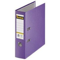 Ordner 80mm din A4 Werkstoff: Graupappe recycelt Material der Kaschierung außen: Polypropylen Material der Kaschierung innen: Papier recycelt violett von UNBEKANNT