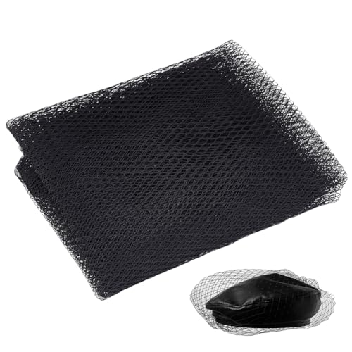 BENECREAT 1.8 m/2 Yards Polyester Netzstoff, 16 cm Breites Netz, Schwarz, Hochzeitshut-Schleier Millinery-Netz, Nähen, Hutdekoration BENECREAT 1.8 m/2 Yards Polyester Netzstoff, 16 cm Breites Netz, Schwarz, Hochzeitshut-Schleier Millinery-Netz, Nähen, Hutdekoration von BENECREAT
