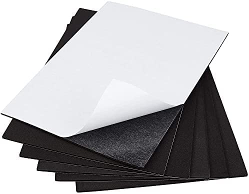 BENECREAT 10PCS Selbstklebende Schaumstoffplatte Mit Rückenlehne, 30x21cm Schwarze Eva Schaumstoffmatte Mit Selbstklebender Rückseite Für Möbeltüren, 1.5 mm Dick BENECREAT 10PCS Selbstklebende Schaumstoffplatte Mit Rückenlehne, 30x21cm Schwarze Eva Schaumstoffmatte Mit Selbstklebender Rückseite Für Möbeltüren, 1.5 mm Dick von BENECREAT