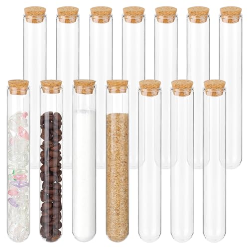 BENECREAT 15 Stück 60 ml Glasröhrchen Mit Korken 155.5x22 Mm Reagenzglasflaschen Aus Glas Zur Aufbewahrung von Flüssigkeiten Getrocknete Blumendekoration Aufbewahrung von Badesalz Und Süßigkeiten BENECREAT 15 Stück 60 ml Glasröhrchen Mit Korken 155.5x22 Mm Reagenzglasflaschen Aus Glas Zur Aufbewahrung von Flüssigkeiten Getrocknete Blumendekoration Aufbewahrung von Badesalz Und Süßigkeiten von BENECREAT