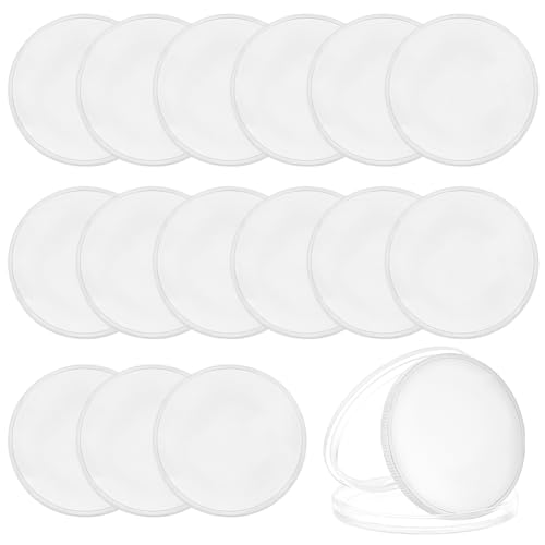 BENECREAT 16 Stück 40 mm Runde Blanko-Challenge-Münze, Runde Metall-Stanzrohling-Münzen-Legierungsscheiben Mit Schutzbox Für DIY-Geburtstags-Reise-Souvenir-Medaillen, Silbern von BENECREAT