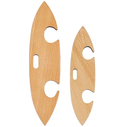 BENECREAT 2 Stück Strickwebstuhl Shuttles Aus Holz Bandwebstuhl Aus Buchenholz Handgefertigtes Strick Inkle Webschiffchen Zum Weben DIY Handwerk Webzubehör Spitz Oval BENECREAT 2 Stück Strickwebstuhl Shuttles Aus Holz Bandwebstuhl Aus Buchenholz Handgefertigtes Strick Inkle Webschiffchen Zum Weben DIY Handwerk Webzubehör Spitz Oval von BENECREAT