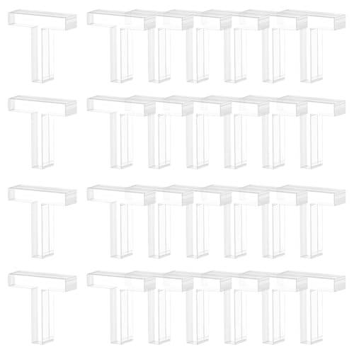 BENECREAT 24Pcs Acryl Wabe Bett Pins, 2.5×2.5cm Hold Down Pins Zubehör, Handwerk Schneiden Werkzeuge Wabe Fixierung Nadel für Laser Cutting Machine und Graviermaschine von BENECREAT