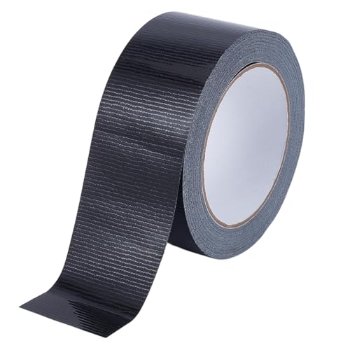 BENECREAT 25 m/27 Yards Buchbindeband, 49 mm schwarzes wasserdichtes Teppichklebeband starkes Stoffband zum Buchbinden, Buchreparatur, Verstärken und Schützen BENECREAT 25 m/27 Yards Buchbindeband, 49 mm schwarzes wasserdichtes Teppichklebeband starkes Stoffband zum Buchbinden, Buchreparatur, Verstärken und Schützen von BENECREAT