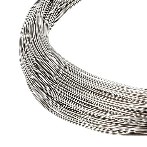 BENECREAT 25M Weißer Kupferdraht, 28 Gauge/0.3 mm Runder Perlen-Basteldraht Paktong-Draht Weißer Kupfer-Perlendraht Für Schmuckherstellung, Drahtwicklung, DIY-Kunst Und Kunsthandwerk BENECREAT 25M Weißer Kupferdraht, 28 Gauge/0.3 mm Runder Perlen-Basteldraht Paktong-Draht Weißer Kupfer-Perlendraht Für Schmuckherstellung, Drahtwicklung, DIY-Kunst Und Kunsthandwerk von BENECREAT