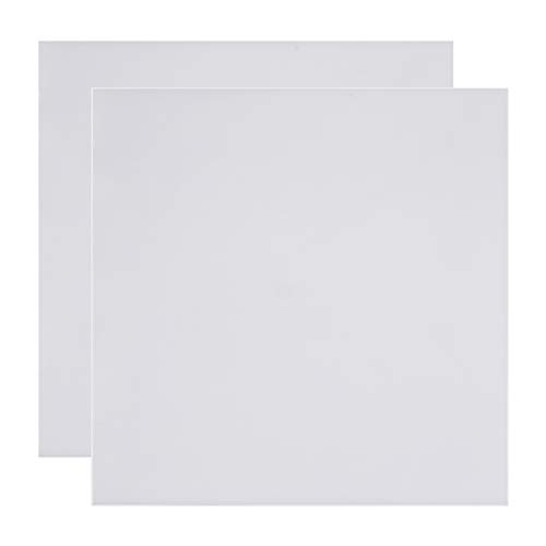 BENECREAT 2PCS Weiße Silikonkautschukplatte 300x300x2mm Hochtemperaturbeständige Dichtungsplatte, zur Herstellung von Dichtungen und Dichtungen BENECREAT 2PCS Weiße Silikonkautschukplatte 300x300x2mm Hochtemperaturbeständige Dichtungsplatte, zur Herstellung von Dichtungen und Dichtungen von BENECREAT