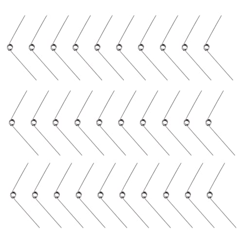BENECREAT 30 Stück Kleine Torsionsfeder Aus Edelstahl, Mechanische Torsionsfedern Mit 0.5 mm Drahtdurchmesser Für Die Heimwerker-Holzbearbeitung, Möbel, Reparaturprojekt BENECREAT 30 Stück Kleine Torsionsfeder Aus Edelstahl, Mechanische Torsionsfedern Mit 0.5 mm Drahtdurchmesser Für Die Heimwerker-Holzbearbeitung, Möbel, Reparaturprojekt von BENECREAT