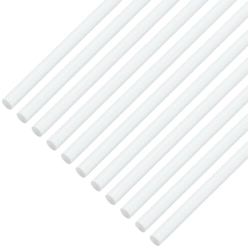 BENECREAT 30 Stück Weiße Runde ABS Kunststoffstange 4mm X 250mm ABS Styrol Kunststoff Rundstangen Verbinder Kunststoffstange Für Modellbau DIY Haus Sandtisch BENECREAT 30 Stück Weiße Runde ABS Kunststoffstange 4mm X 250mm ABS Styrol Kunststoff Rundstangen Verbinder Kunststoffstange Für Modellbau DIY Haus Sandtisch von BENECREAT