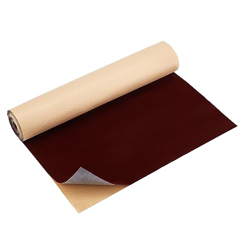 BENECREAT 40 cm X 3 m Braune Selbstklebende Samtbeflockungsfolie, Samtstoffrolle Schubladeneinlage Für Die Dekoration von Schmuckschatullen, 0.6 mm Dicke BENECREAT 40 cm X 3 m Braune Selbstklebende Samtbeflockungsfolie, Samtstoffrolle Schubladeneinlage Für Die Dekoration von Schmuckschatullen, 0.6 mm Dicke von BENECREAT