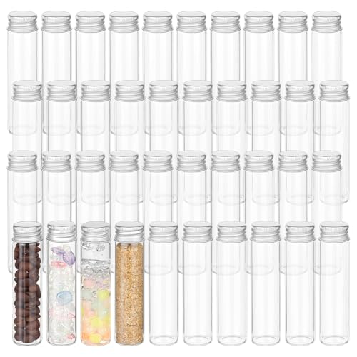 BENECREAT 50 Stück 23 ml Versiegelte Glasflasche Mit Schraubverschluss Aus Aluminium Durchsichtiges Leeres Versiegeltes Flüssigkeitsprobenfläschchen Für Proben Nachrichtenflaschen Hochzeitsbedarf BENECREAT 50 Stück 23 ml Versiegelte Glasflasche Mit Schraubverschluss Aus Aluminium Durchsichtiges Leeres Versiegeltes Flüssigkeitsprobenfläschchen Für Proben Nachrichtenflaschen Hochzeitsbedarf von BENECREAT