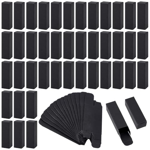 BENECREAT 60 Stück Lippenstiftboxen aus schwarzem Kraftpapier, 2,5x2,5x8cm Verpackungshüllen für Parfümessenzöle für Lipgloss, ätherisches Duftöl für kleine Düfte, kleine Geschenke BENECREAT 60 Stück Lippenstiftboxen aus schwarzem Kraftpapier, 2,5x2,5x8cm Verpackungshüllen für Parfümessenzöle für Lipgloss, ätherisches Duftöl für kleine Düfte, kleine Geschenke von BENECREAT