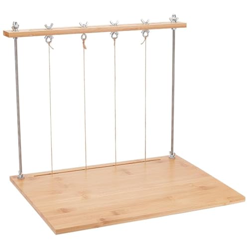BENECREAT Buchbinderei Sewing Frame Set, Holz Buchbinderei Kits Rechteck DIY Buchbinderei Werkzeuge für handgemachte Bücher DIY Buchbinderei BENECREAT Buchbinderei Sewing Frame Set, Holz Buchbinderei Kits Rechteck DIY Buchbinderei Werkzeuge für handgemachte Bücher DIY Buchbinderei von BENECREAT