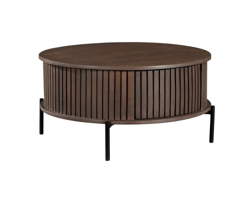 BENEDO MÖBEL Couchtisch MADLEN - aus massivem Mangoholz, mit Stauraum, Aus hochwertigem Mangoholz, Maß: 80x80x40 cm, Farb- und Formauswahl von BENEDO MÖBEL