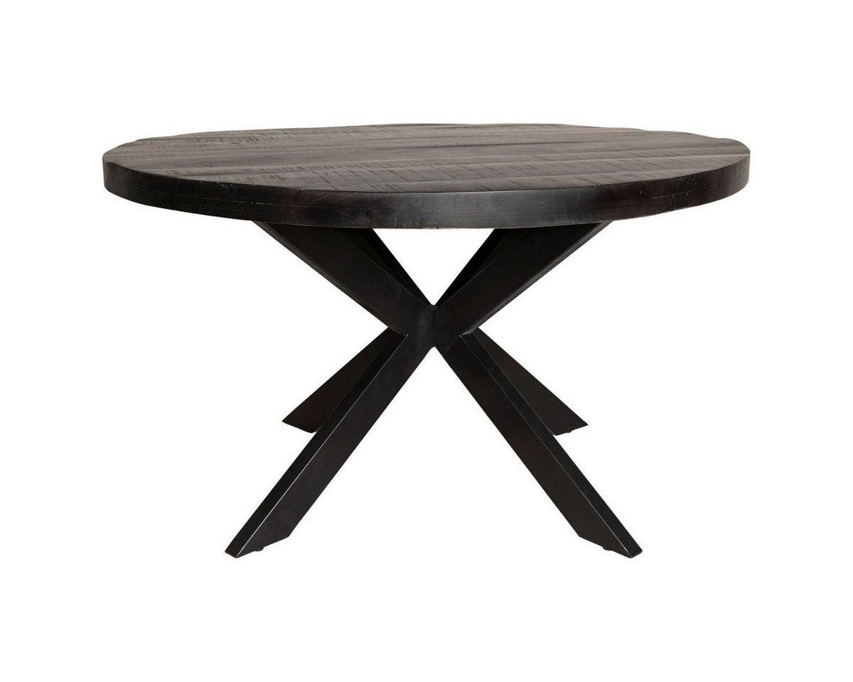 BENEDO MÖBEL Esstisch Delta Schwarz – Massives Mangoholz mit Spider Gestell von BENEDO MÖBEL