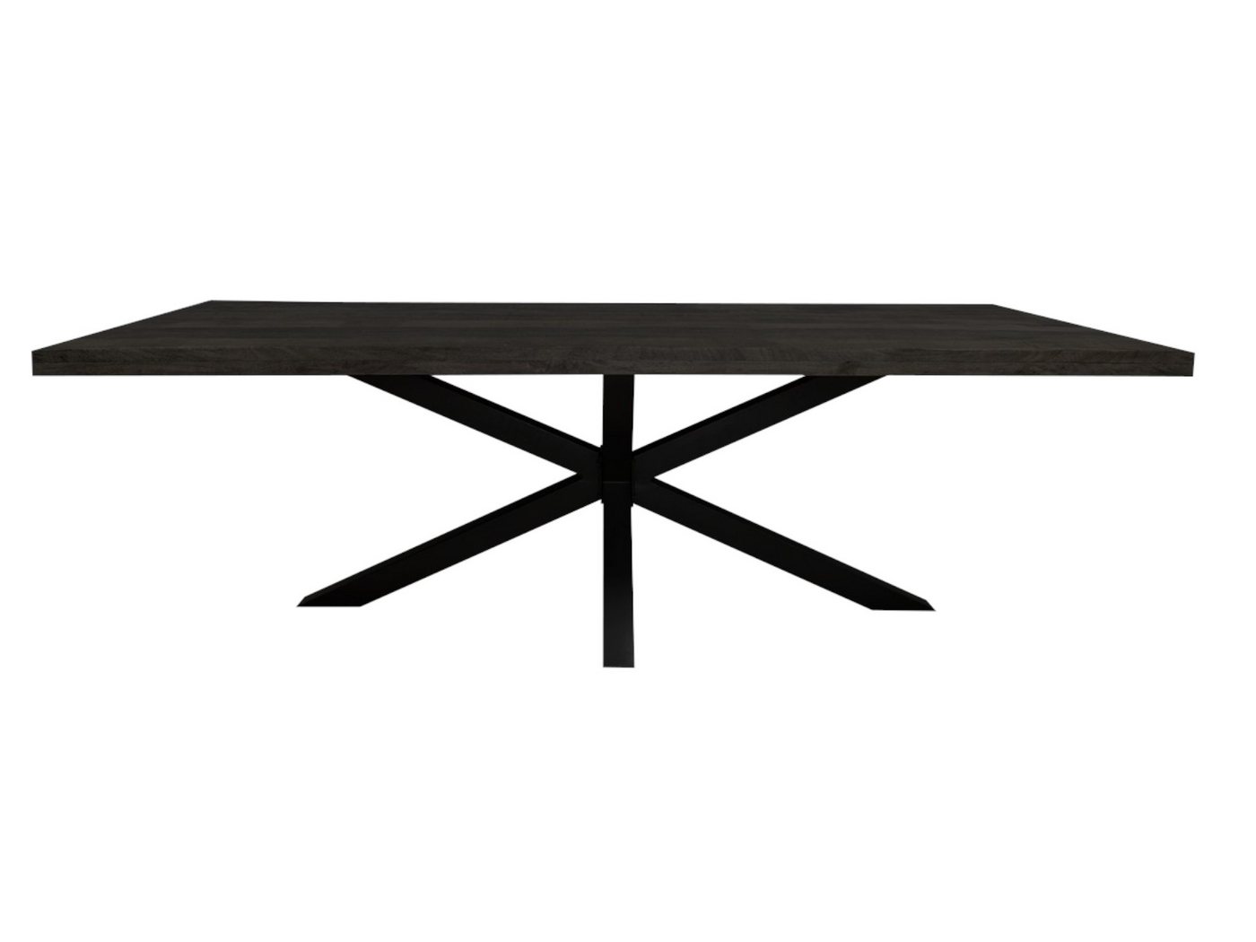 BENEDO MÖBEL Esstisch DORA Rechteckig - Mangoholz Natur oder Schwarz verschiedene Gestelle, Esstisch aus hochwertigem Mangoholz, perfekt für stilvolle Esszimmer! von BENEDO MÖBEL