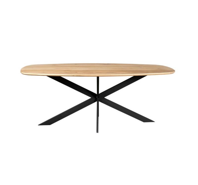 BENEDO MÖBEL Esstisch Evoque Natur, Eiche Massiv, Oval, FSC-zertifiziert, 200x100x76 cm von BENEDO MÖBEL