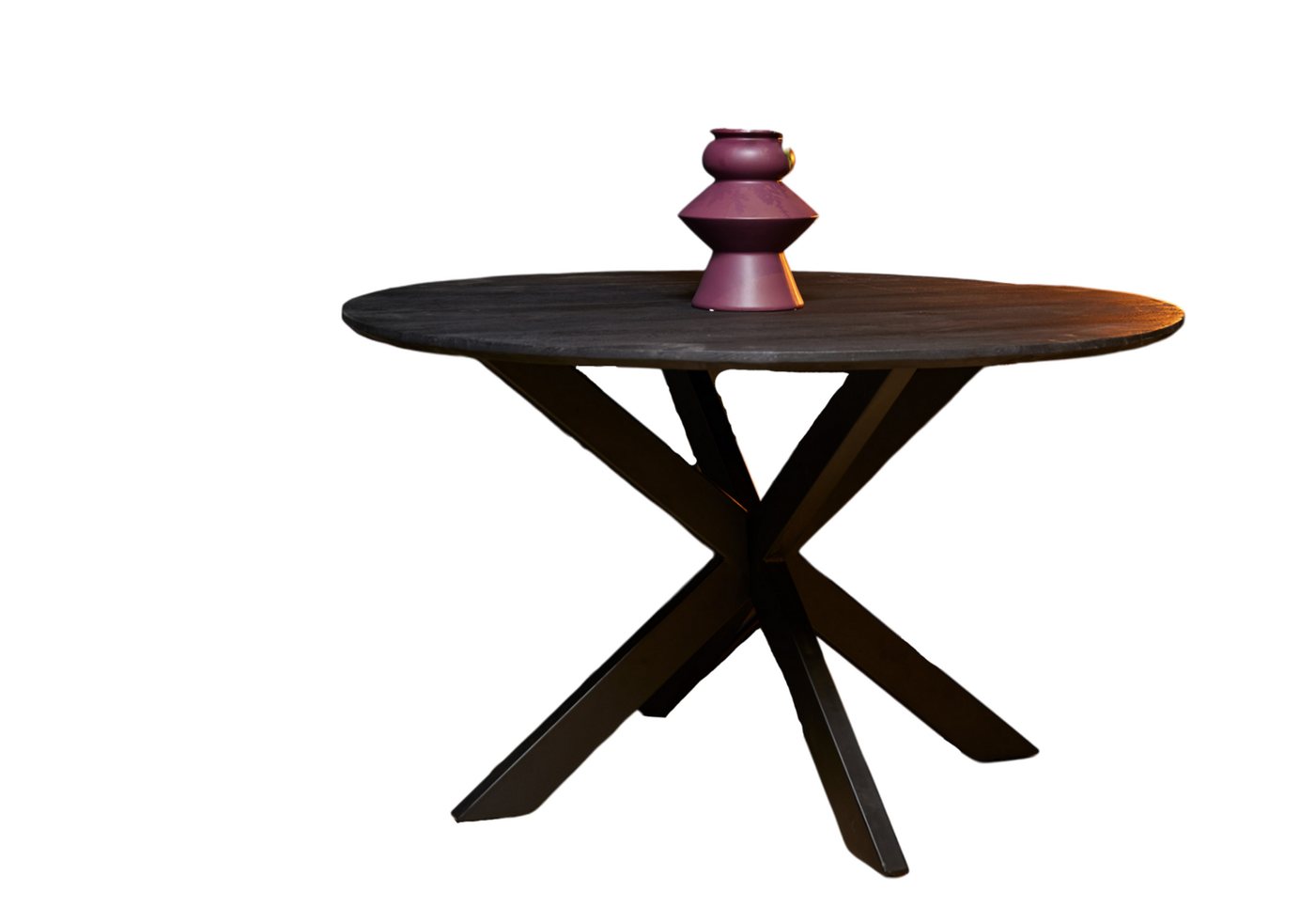 BENEDO MÖBEL Esstisch New Castle Schwarz Mango von BENEDO MÖBEL