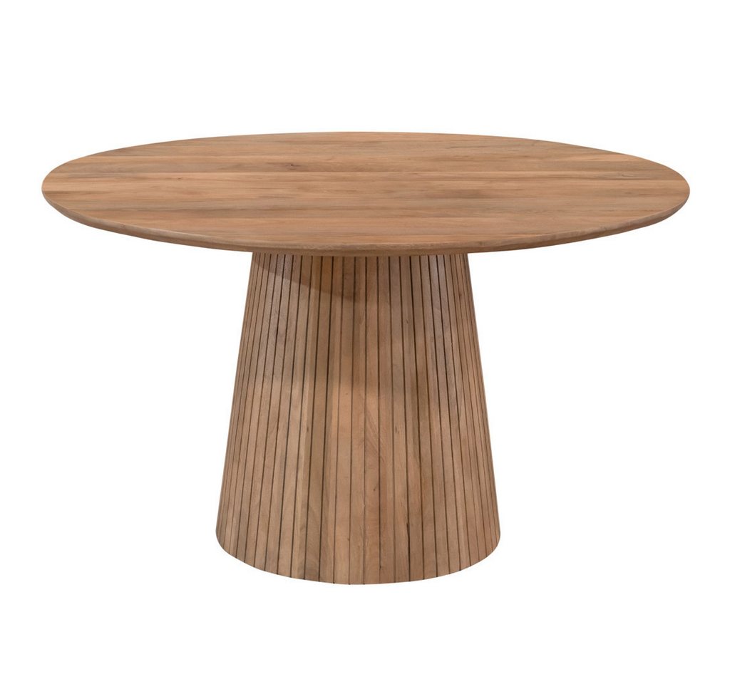 BENEDO MÖBEL Esstisch Sole rund 150x76 cm, Natur Design mit vertikalen Lamellen BENEDO MÖBEL Esstisch Sole rund 150x76 cm, Natur Design mit vertikalen Lamellen von BENEDO MÖBEL