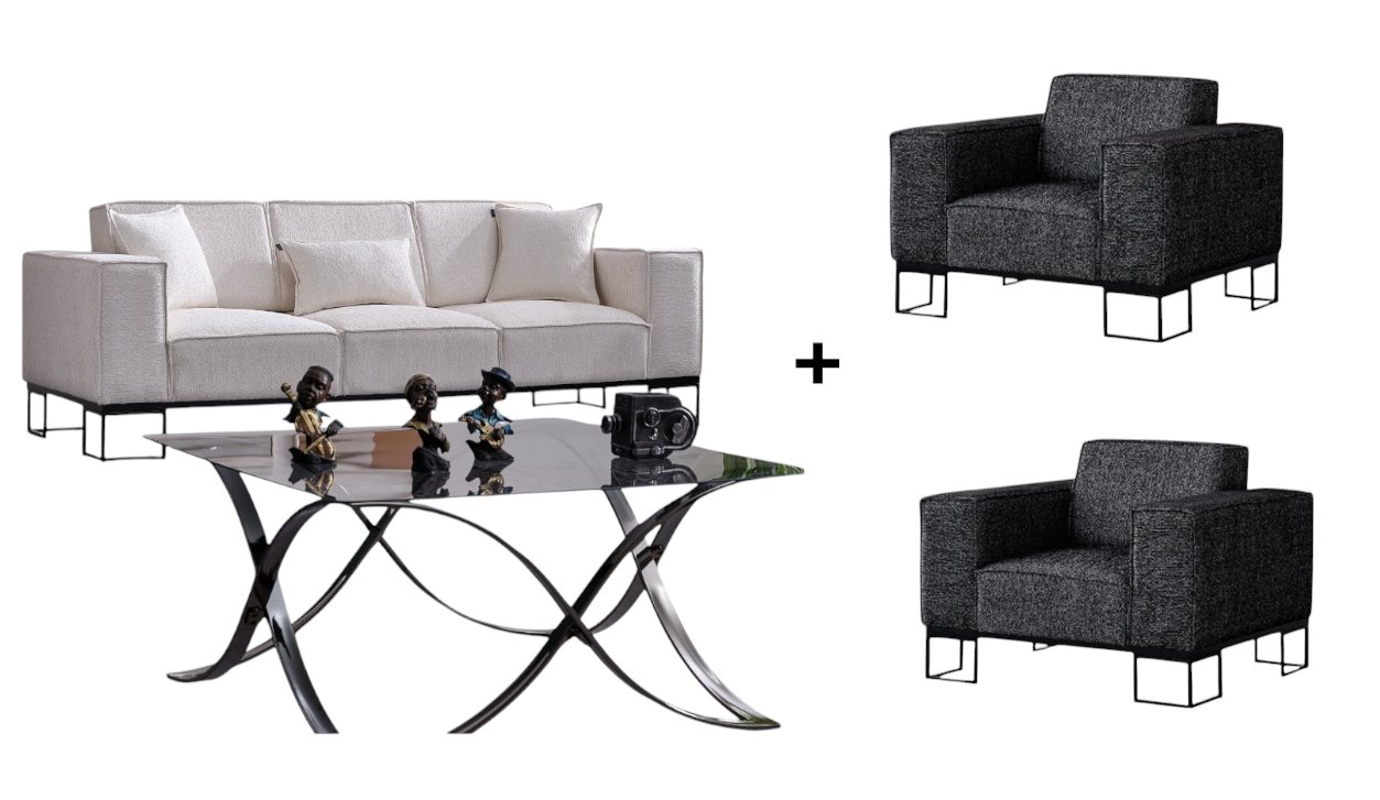 BENEDO MÖBEL Polstergarnitur Flog Sofa Handarbeit Massivholz Hochwertiger Stoff BENEDO MÖBEL Polstergarnitur Flog Sofa Handarbeit Massivholz Hochwertiger Stoff von BENEDO MÖBEL