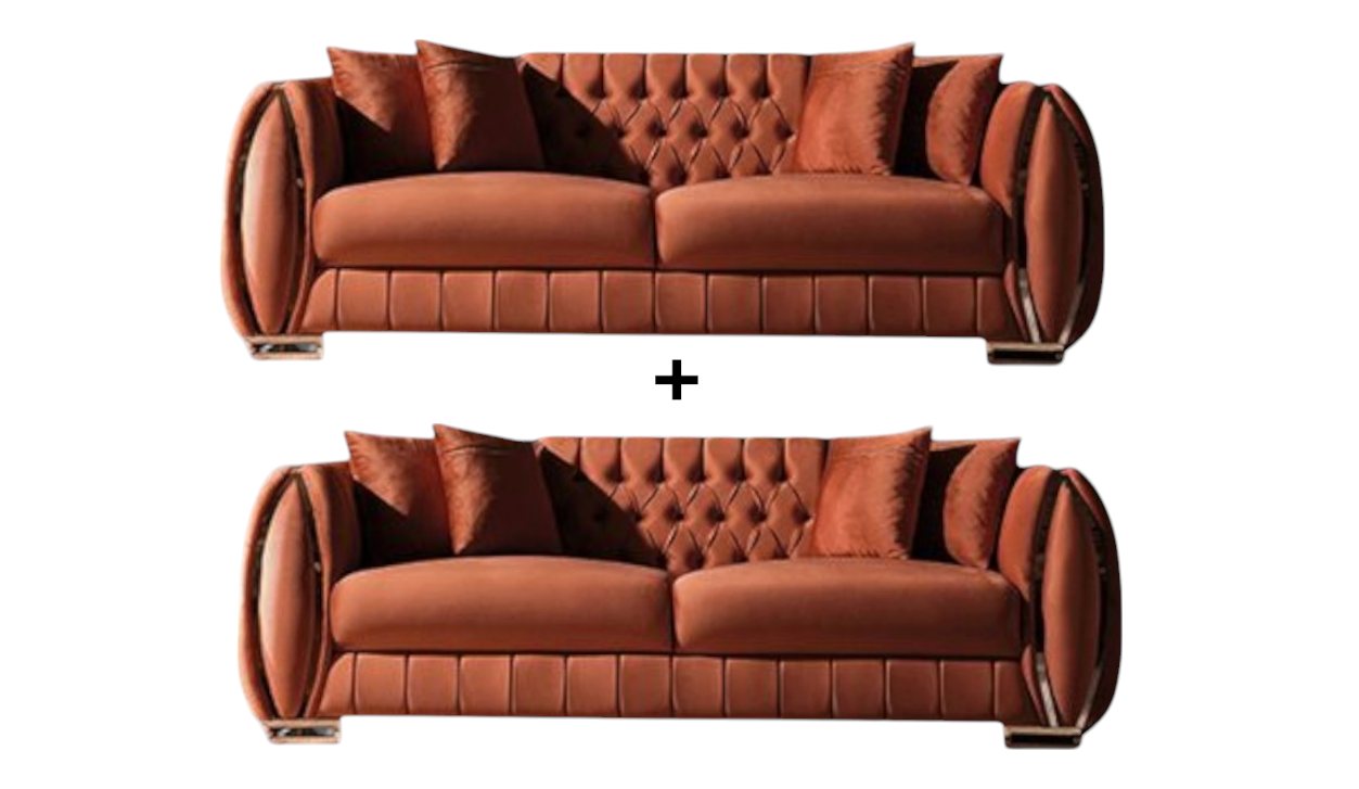 BENEDO MÖBEL Polstergarnitur Luana Sofa Handarbeit Massivholz Hochwertiger Stoff BENEDO MÖBEL Polstergarnitur Luana Sofa Handarbeit Massivholz Hochwertiger Stoff von BENEDO MÖBEL
