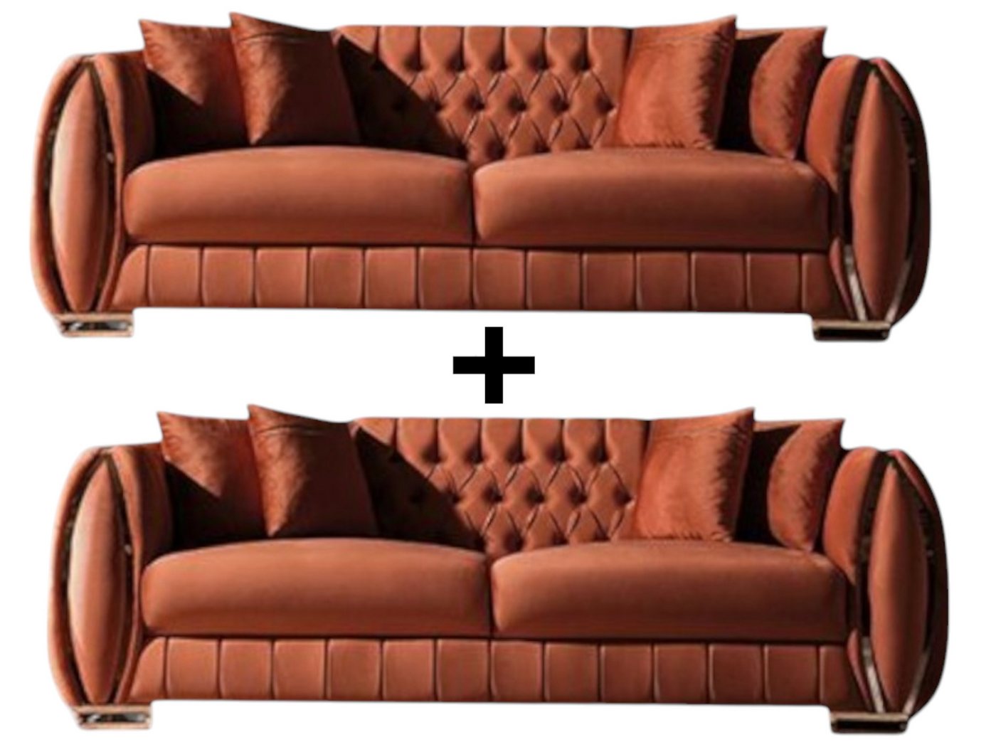 BENEDO MÖBEL Polstergarnitur Luana Sofa Handarbeit Massivholz Hochwertiger Stoff, (Handmade, Verschiedene Ausführungen) BENEDO MÖBEL Polstergarnitur Luana Sofa Handarbeit Massivholz Hochwertiger Stoff, (Handmade, Verschiedene Ausführungen) von BENEDO MÖBEL