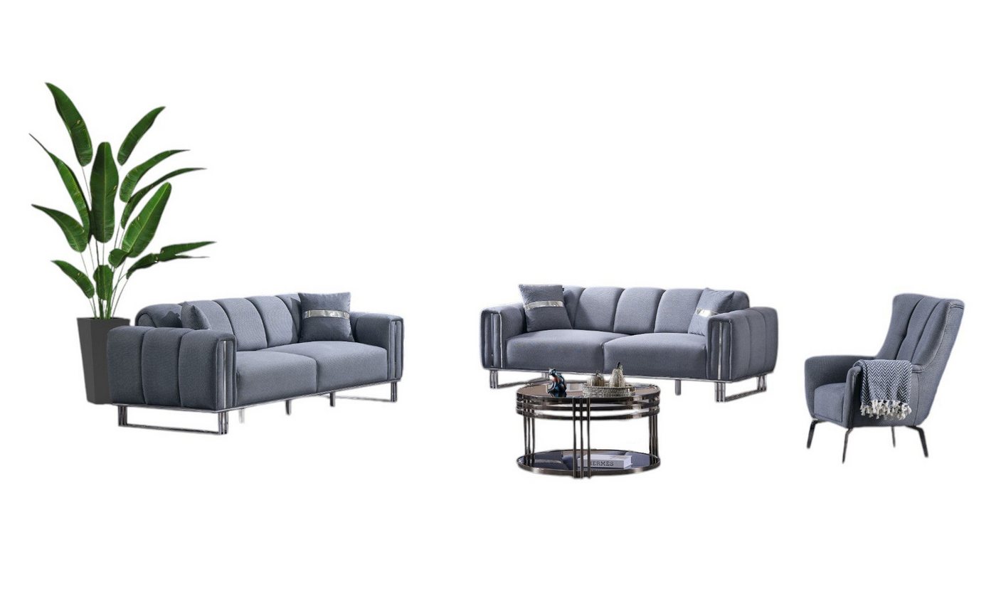 BENEDO MÖBEL Polstergarnitur Punto Sofa Handarbeit Massivholz Hochwertiger Stoff BENEDO MÖBEL Polstergarnitur Punto Sofa Handarbeit Massivholz Hochwertiger Stoff von BENEDO MÖBEL