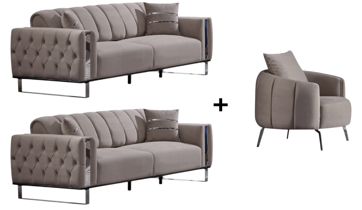 BENEDO MÖBEL Polstergarnitur Zena Sofa Handarbeit Massivholz Hochwertiger Stoff BENEDO MÖBEL Polstergarnitur Zena Sofa Handarbeit Massivholz Hochwertiger Stoff von BENEDO MÖBEL