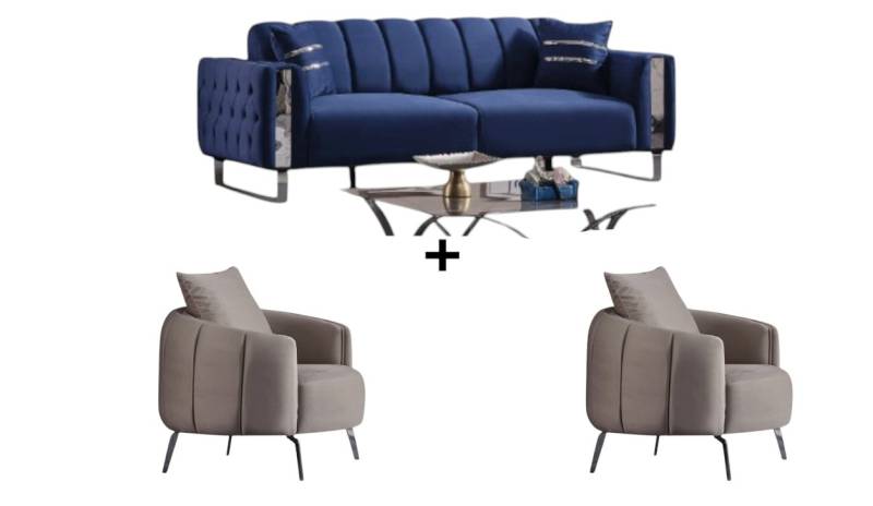 BENEDO MÖBEL Polstergarnitur Zena Sofa Handarbeit Massivholz Hochwertiger Stoff BENEDO MÖBEL Polstergarnitur Zena Sofa Handarbeit Massivholz Hochwertiger Stoff von BENEDO MÖBEL