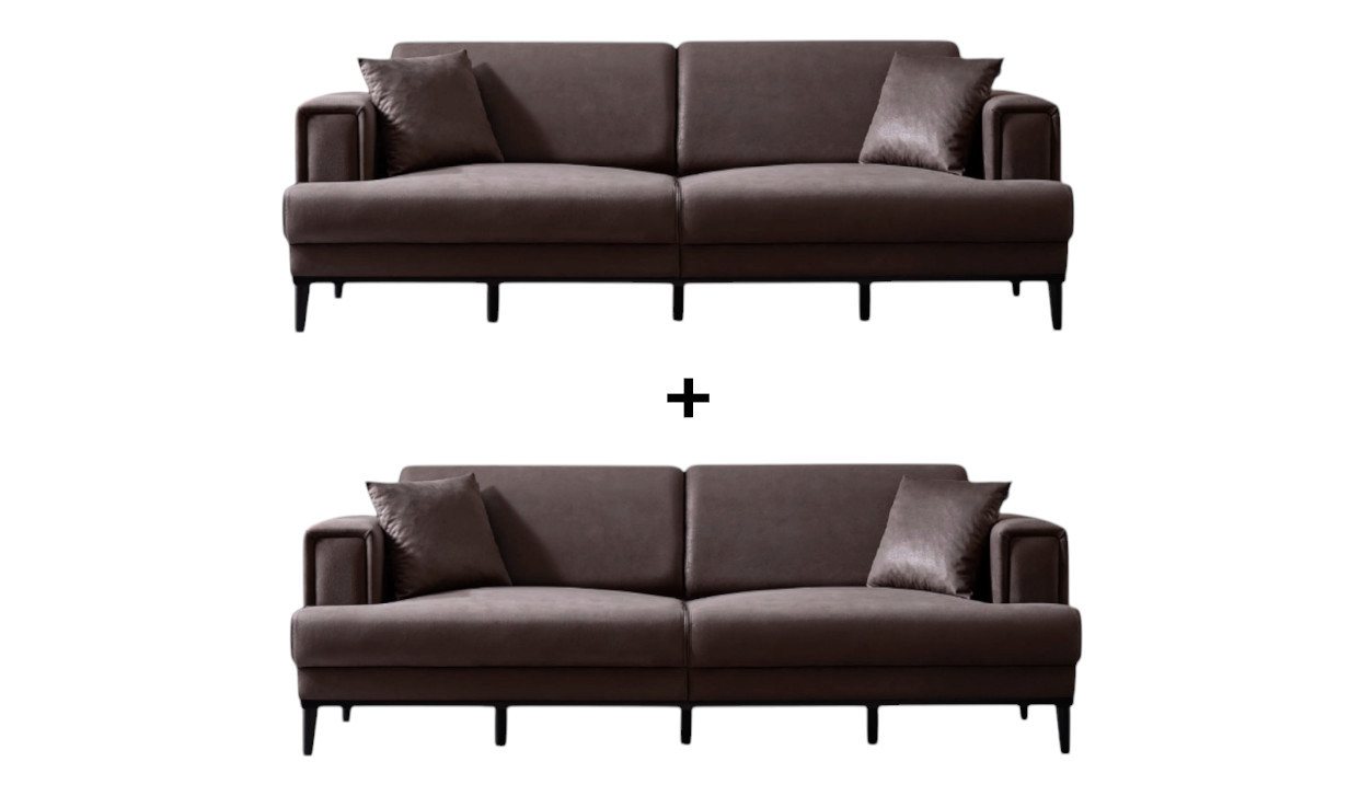 BENEDO MÖBEL Polstergarnitur Zeus Sofa Handarbeit Massivholz Hochwertiger Stoff BENEDO MÖBEL Polstergarnitur Zeus Sofa Handarbeit Massivholz Hochwertiger Stoff von BENEDO MÖBEL