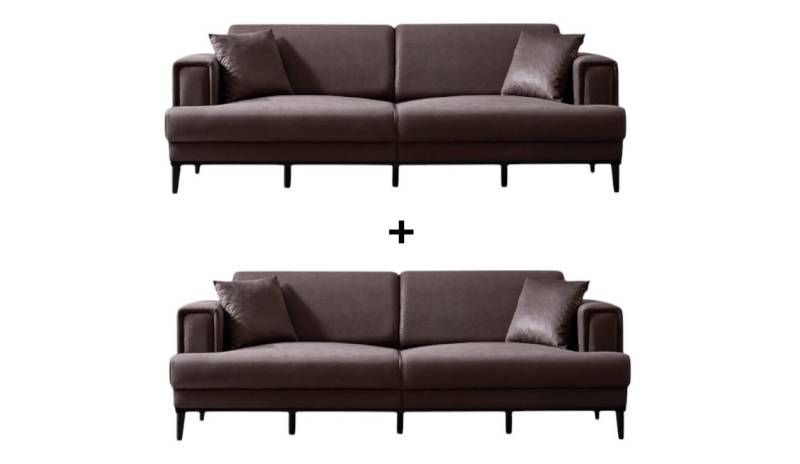 BENEDO MÖBEL Polstergarnitur Zeus Sofa Handarbeit Massivholz Hochwertiger Stoff BENEDO MÖBEL Polstergarnitur Zeus Sofa Handarbeit Massivholz Hochwertiger Stoff von BENEDO MÖBEL