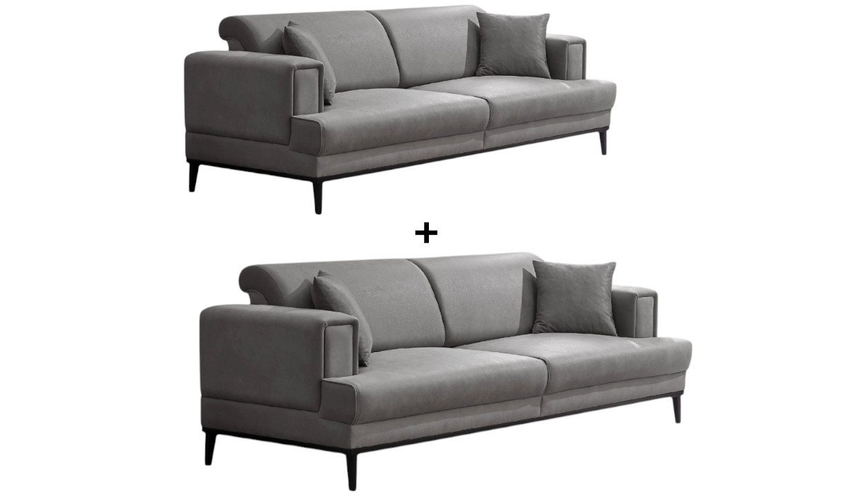 BENEDO MÖBEL Polstergarnitur Zeus Sofa Handarbeit Massivholz Hochwertiger Stoff BENEDO MÖBEL Polstergarnitur Zeus Sofa Handarbeit Massivholz Hochwertiger Stoff von BENEDO MÖBEL