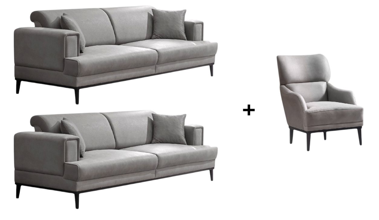 BENEDO MÖBEL Polstergarnitur Zeus Sofa Handarbeit Massivholz Hochwertiger Stoff BENEDO MÖBEL Polstergarnitur Zeus Sofa Handarbeit Massivholz Hochwertiger Stoff von BENEDO MÖBEL