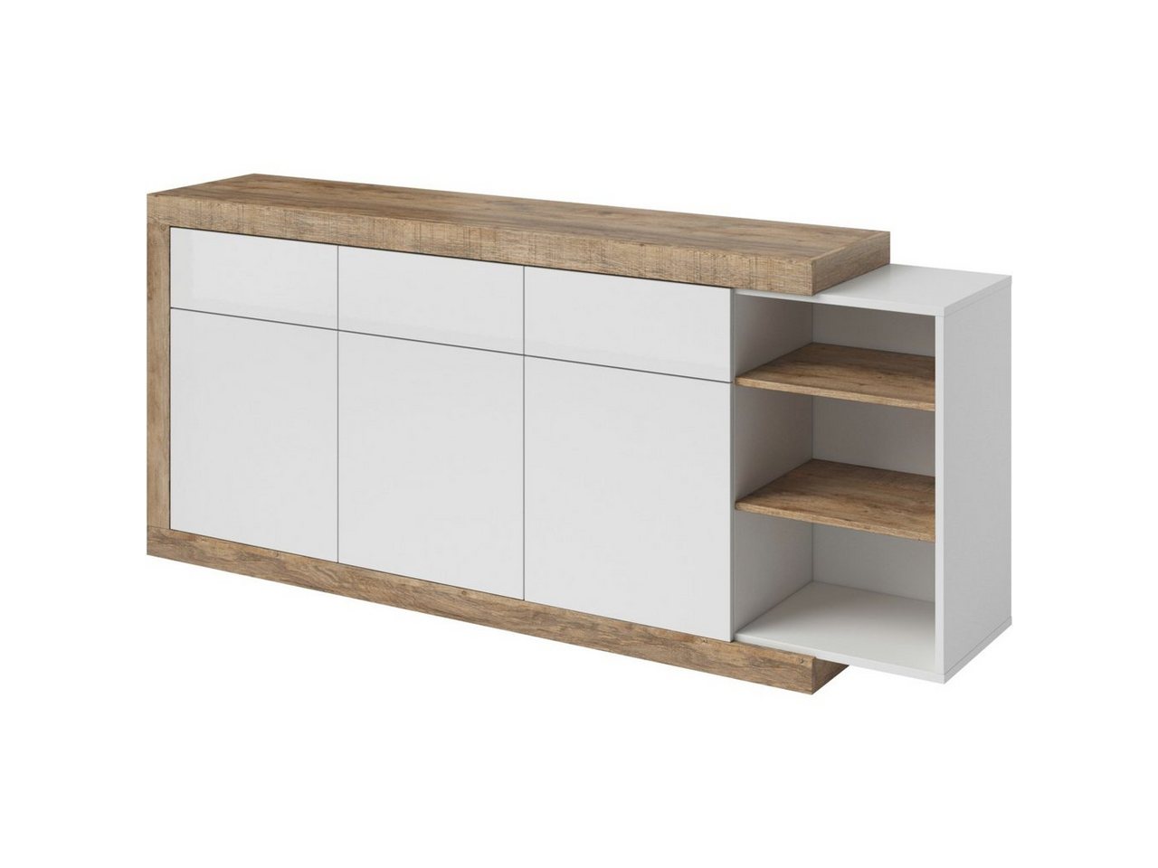 BENEDO MÖBEL Sideboard Starem 200cm von BENEDO MÖBEL