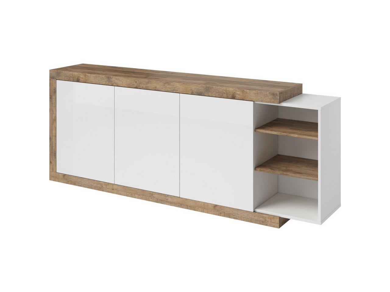 BENEDO MÖBEL Sideboard Starem 220cm von BENEDO MÖBEL