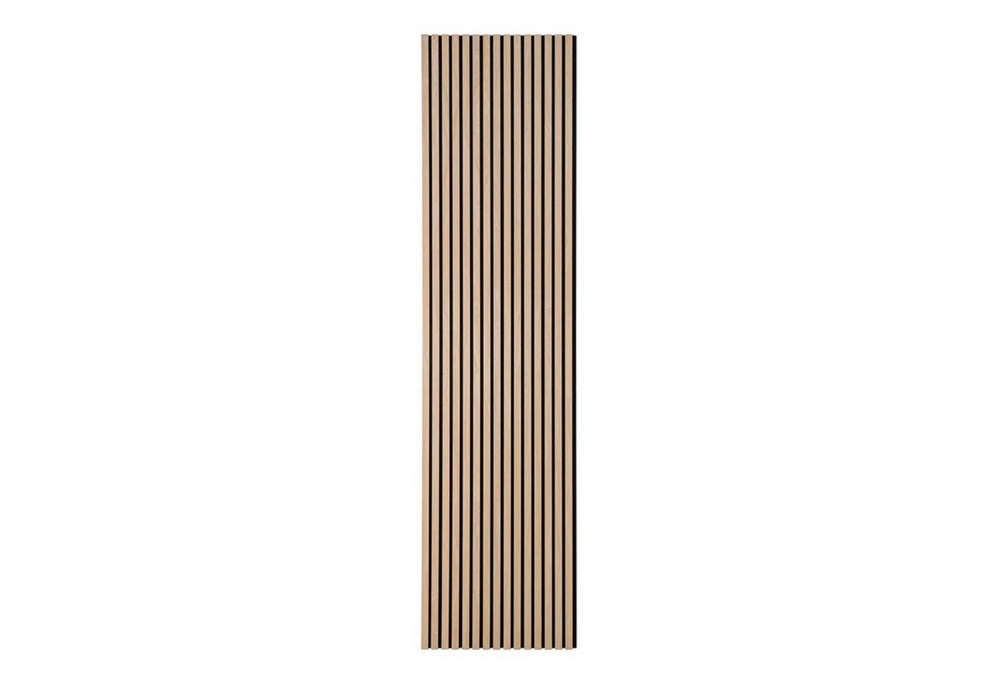 BENEDO MÖBEL Wandpaneel Akustikpaneele Nussbaum/Eichenholz Optik, 240×60x2,2 cm von BENEDO MÖBEL