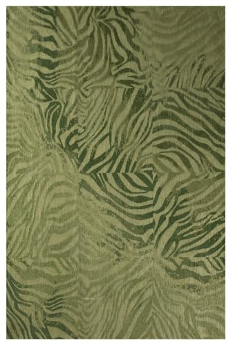 BENEFFITO Teppich – Zebra Kollektion – Jade Imperial – Teppich – GRÜN – 140 x 200 cm von BENEFFITO