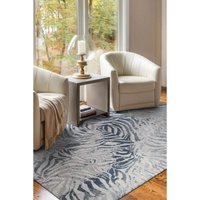 TEPPICH – ZEBRA BENEFFITO KOLLEKTION – KENIAN SKY – Teppich – BLAU – 240 x 340 cm von BENEFFITO