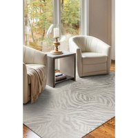Teppich – zebra Beneffito kollektion – snow cloud – Teppich – weiss – 140 x 200 cm von BENEFFITO
