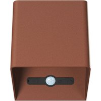 Batteriebetriebene LED-Wandleuchte mit Lek Sensor-Bewegungssensor – 6 w, 3000 k, USB-C-Aufladung, IP54 – Wand-Deckenleuchte aus Corten - Beneito Faure von BENEITO FAURE