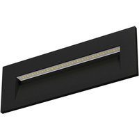 Beneito Faure - LED-Wand-Stufeneinbaustrahler Tween – 5 w, CCT-Schalter, Innen- und Außenbeleuchtung, Flure oder Durchgänge – Schwarz Beneito Faure - LED-Wand-Stufeneinbaustrahler Tween – 5 w, CCT-Schalter, Innen- und Außenbeleuchtung, Flure oder Durchgänge – Schwarz von BENEITO FAURE