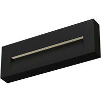 Beneito Faure LED-Wand-Stufenlichtstrahler Tween – 5 W, CCT-Schalter, Innen- und Außenbeleuchtung, Flure oder Durchgänge – Schwarz von BENEITO FAURE