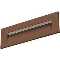 Beneito Faure - LED-Wandeinbauleuchte Tween – 5 w, CCT-Schalter, Innen- und Außenbeleuchtung, Flure oder Durchgänge – Corten von BENEITO FAURE