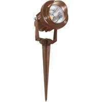 Beneito Faure - fade runder LED-Lattenstrahler 5W IP65 Farbe Corten von BENEITO FAURE