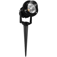 Beneito Faure - fade runder LED-Lattenstrahler 5W IP65 Farbe Schwarz von BENEITO FAURE