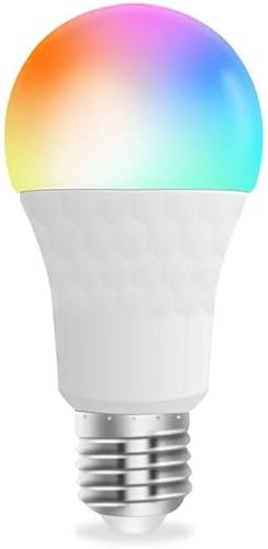 BENEXMART Tuya WiFi/Zigbee 9W Smart LED Glühbirne E27 Dimmbares Licht RGBCW Spotlighting Musik Rhythmus Atmosphäre Licht Alexa Google Home (Tuya WiFi Version) von BENEXMART