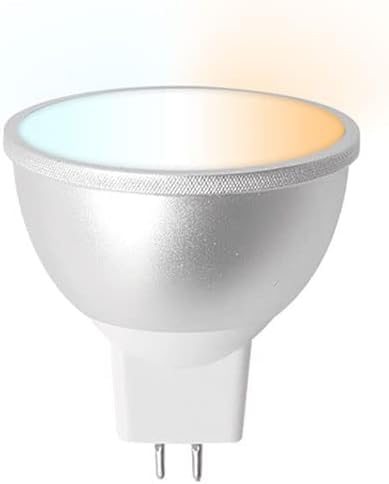 BENEXMART WiFi MR16 Tuya Smart Led Glühbirnen, 12V 5W RGBCW Dimmbare Spotlighting GU5.3 LED WiFi Glühbirne, Kompatibel mit Alexa Google Home Sprachsteuerung (1) von BENEXMART
